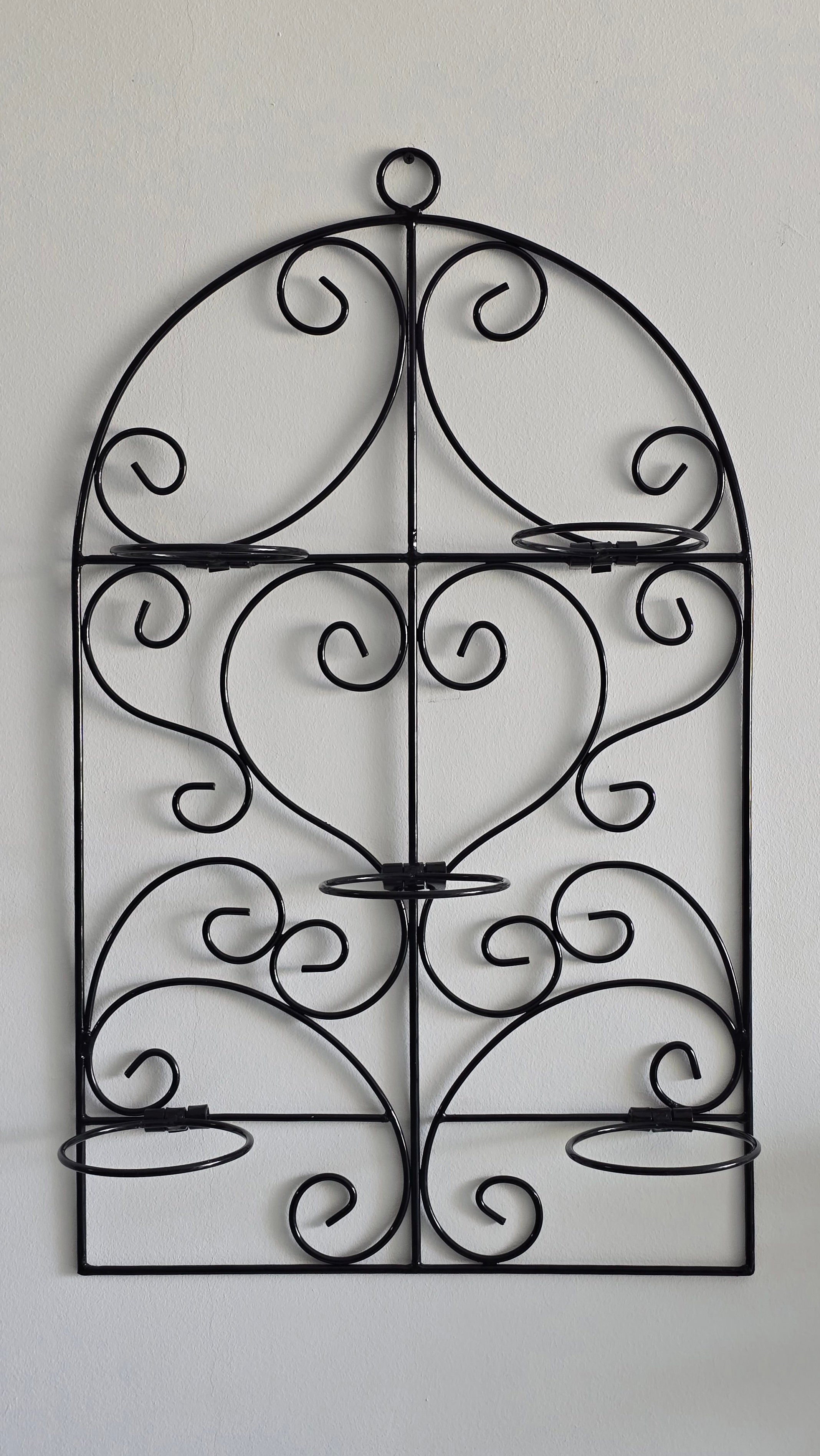 SUPPORT PLANTE MURALE 5 ESPACES