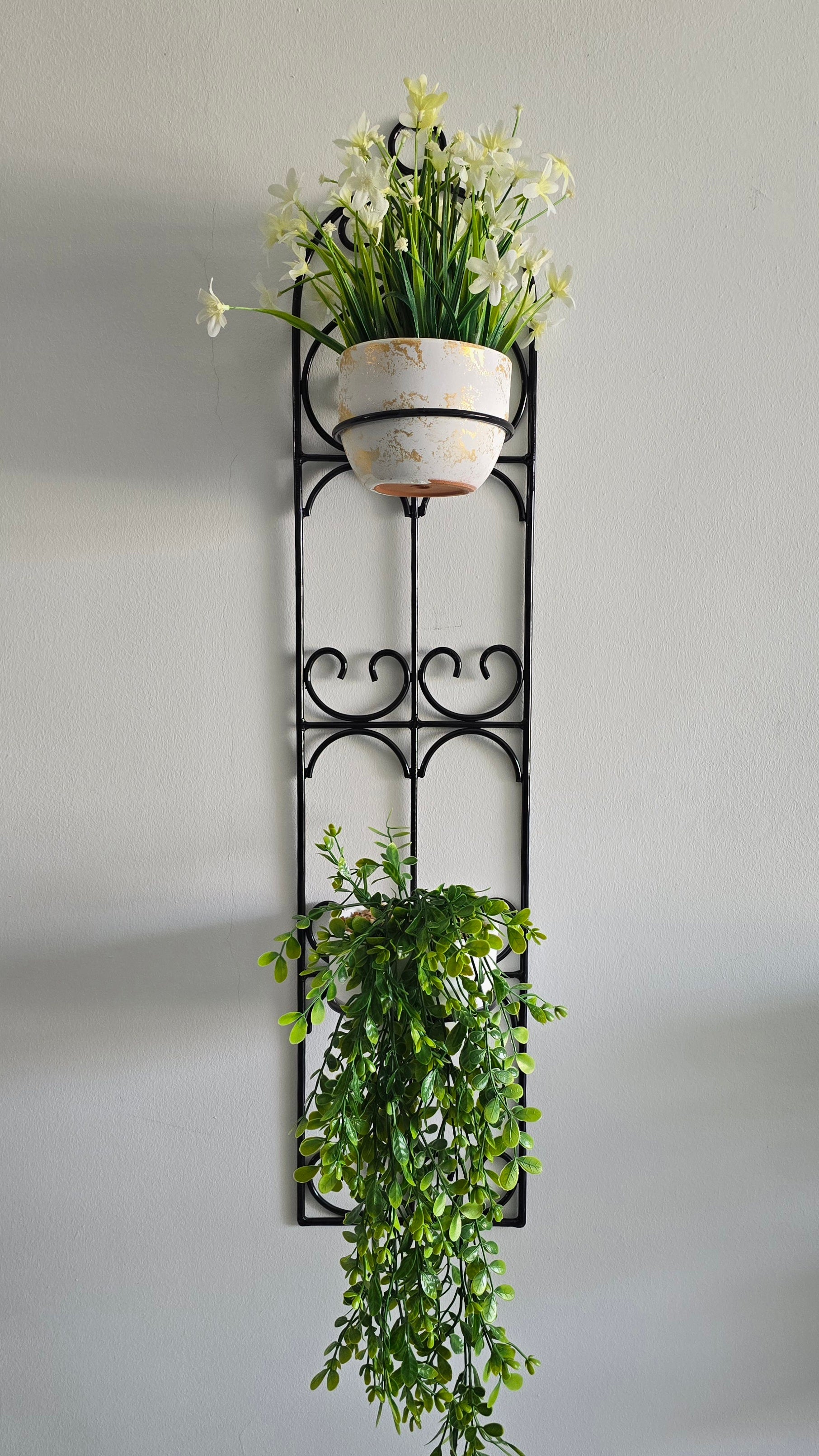 SUPPORT PLANTE MURALE 2 ESPACES
